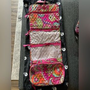 Vera Bradley hanging travel organizer